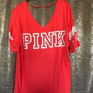 Pink coral top